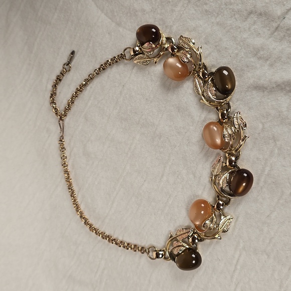 Vintage Barclay Moonglow Necklace - Picture 2 of 5